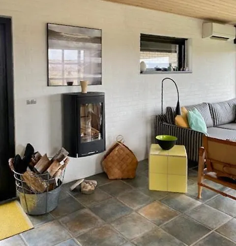 Summerhouse By The Heath Near The North Sea *